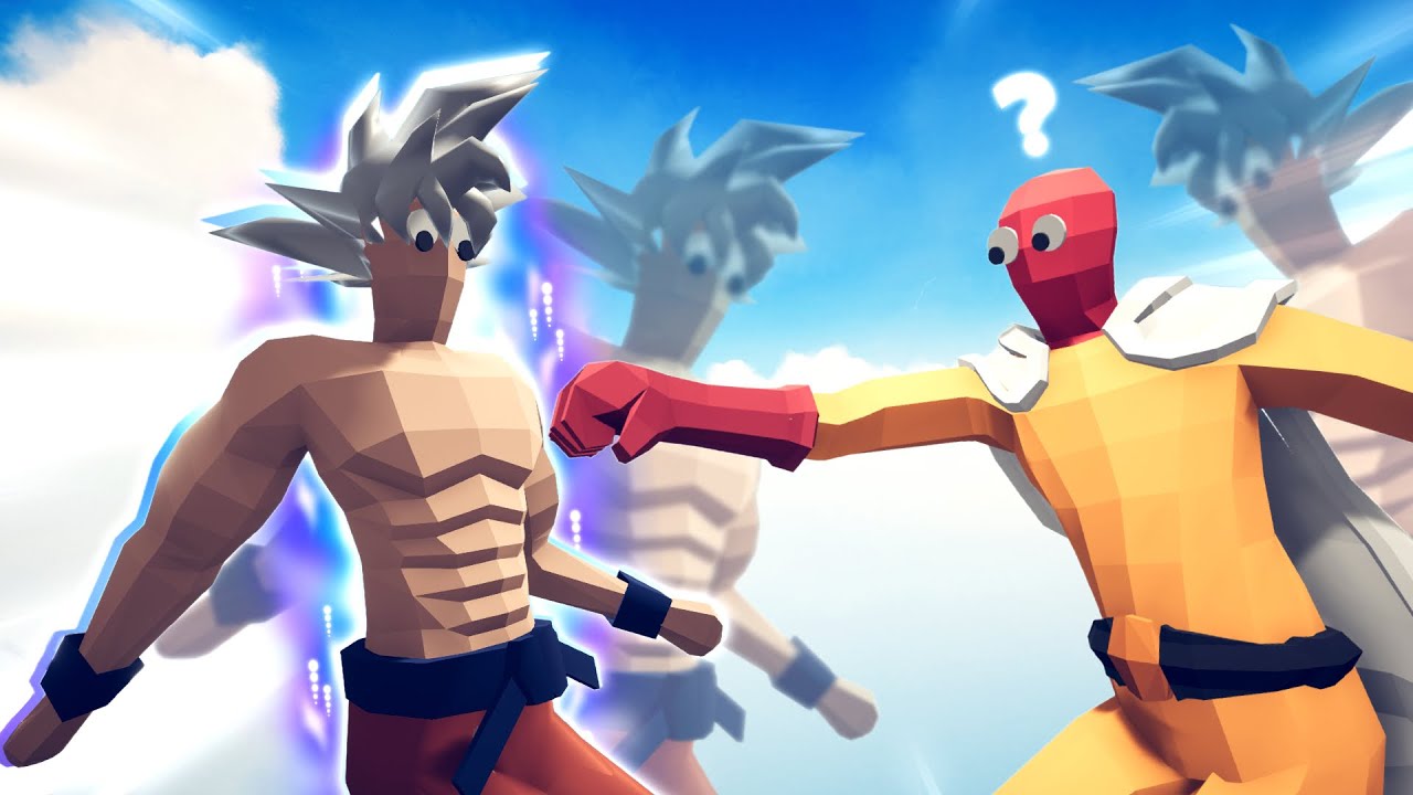 ULTRA INSTINCT OF GOKU VS ALL UNITS IN TABS | Totally Accurate Battle Simulator