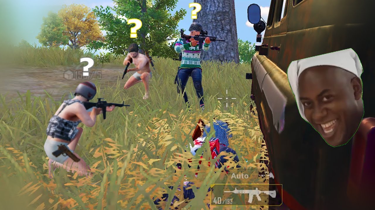 Confusing Noobs While Prone 😂 Pubg Mobile Funny & Wtf Moments
