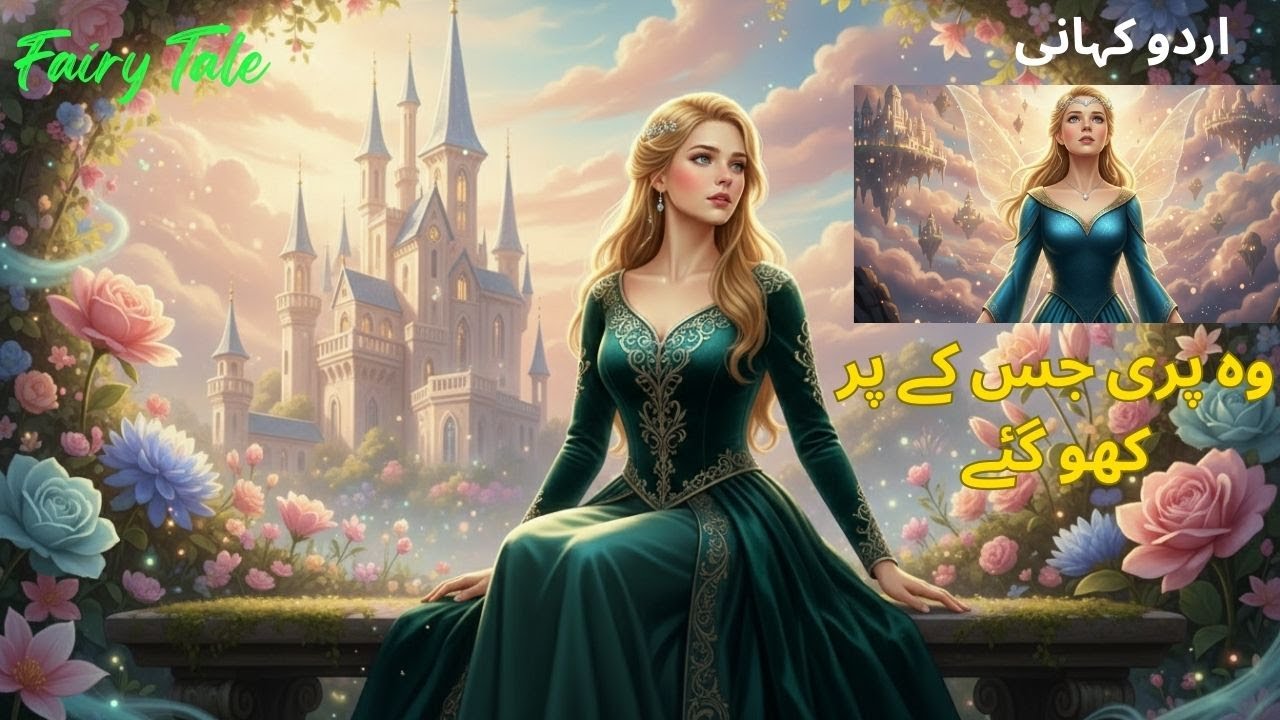 Princess Fairy Lost Her Wings | Pari ki kahani | Urdu and Hindi Fairy Tales #urdustories #fairytale