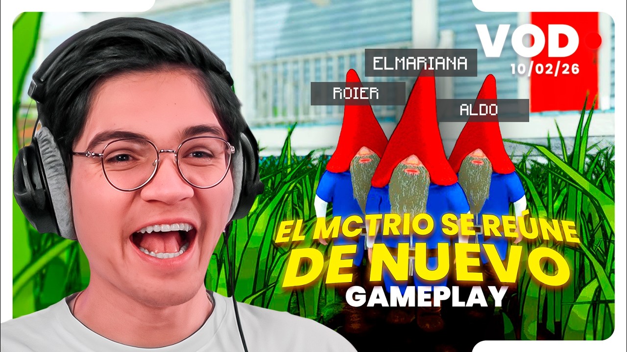 EL MCTRIO JUEGA A BURGLIN' GNOMES Y CURSED COMPANIONS 😀 (DIRECTO COMPLETO)