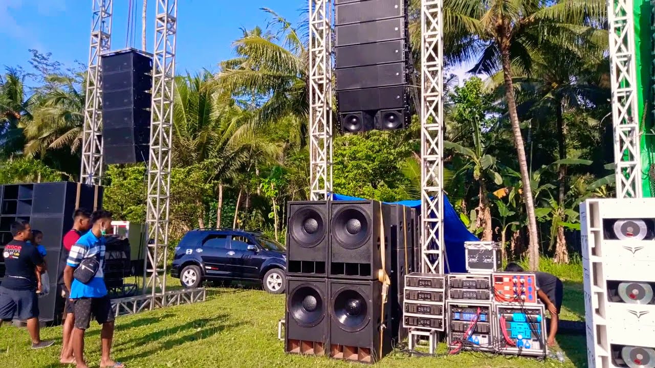 Demo produk RDW profesional sound system super horeeg