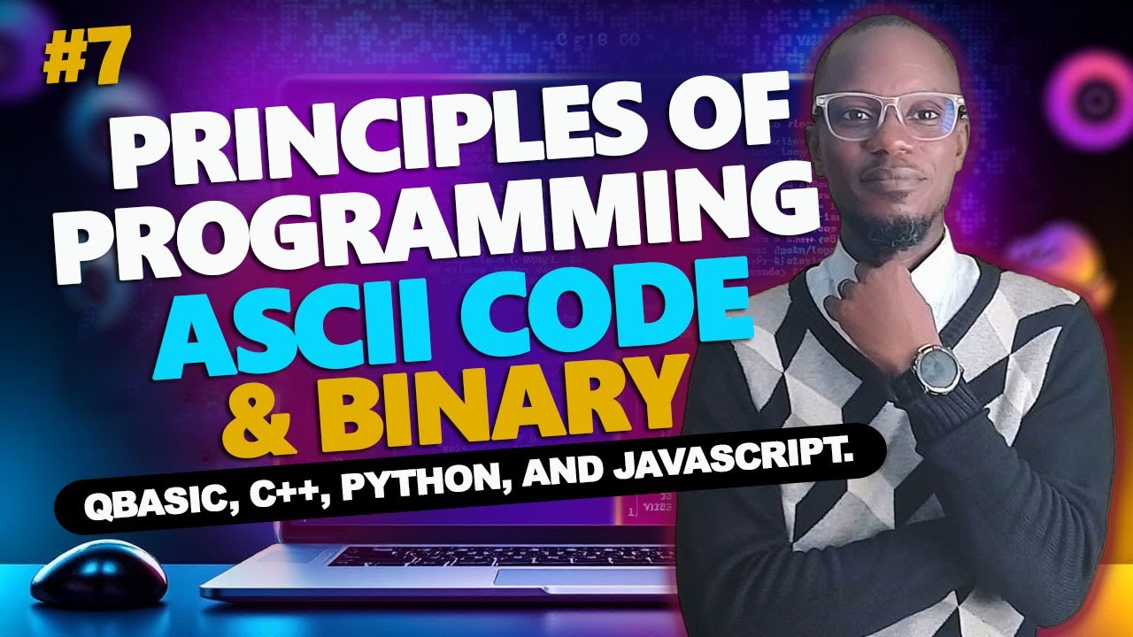 #7 Principles of Programming | ASCII Code & Binary (Practical CMD Demonstration) #CMD