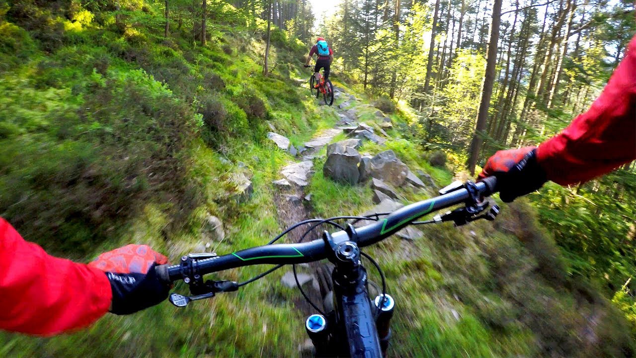 There IS dust in Scotland | Mountain biking Innerleithen, Scotland