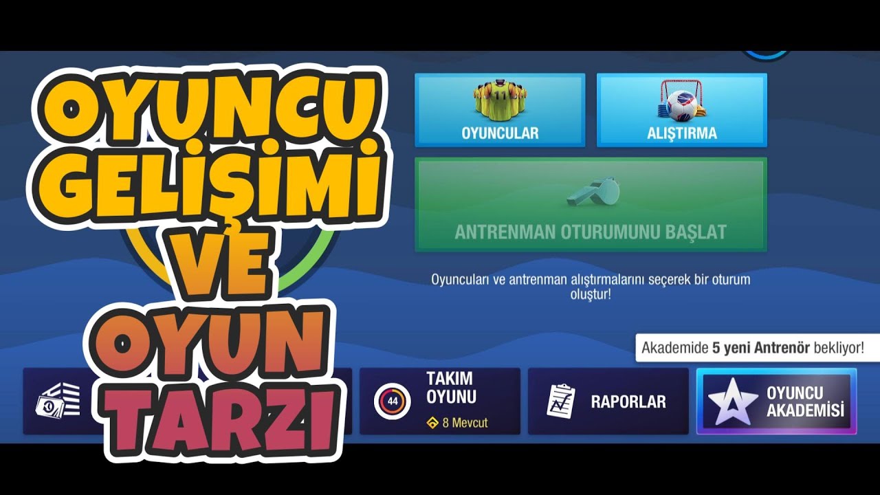 OYUNCU GELİŞİMİ VE OYUN TARZI ÖNEMLİ BİLGİLER | TOP ELEVEN FUTBOL MENAJERİ | #new #football #game