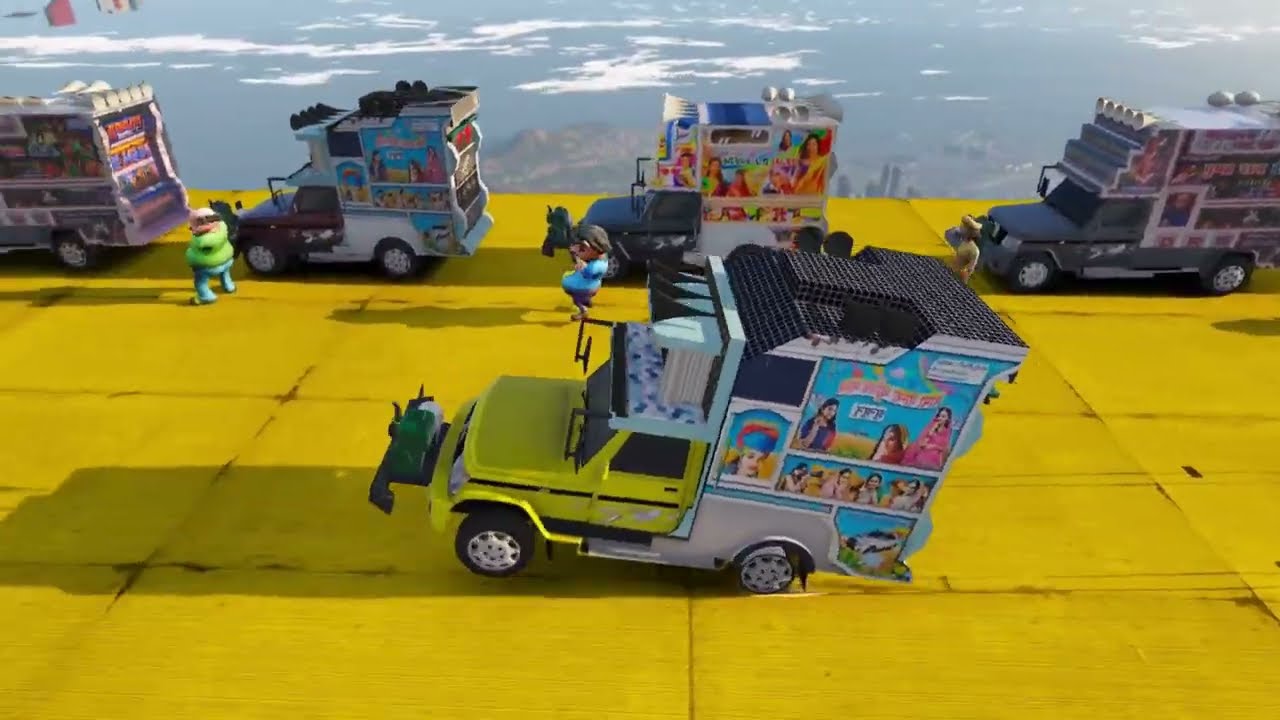 GTA 5 ! World's Highest 😨😯! दुनिया का सबसे ऊंचा IMPOSSIBLE  SUPER MEGA RAMP CHALLENGE 😱😳😲 ! GTA 5?