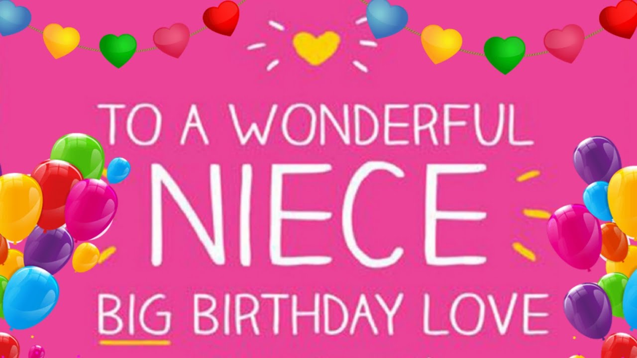 Happy Birthday Niece/Birthday Wishes/Messages/quotes/Happy Birthday to my Niece//November Birthday