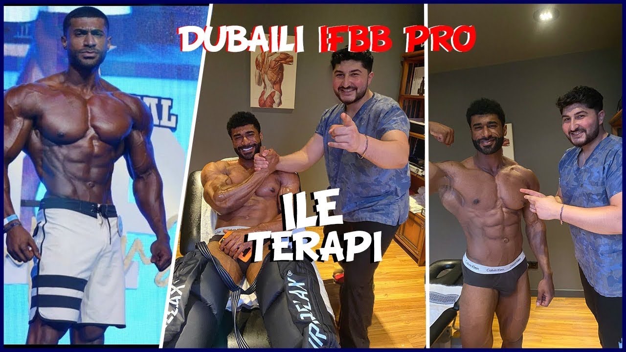 DUBAİLİ IFBB PRO İLE YARIŞMA ÖNCESİ DERİN DOKU MASAJI