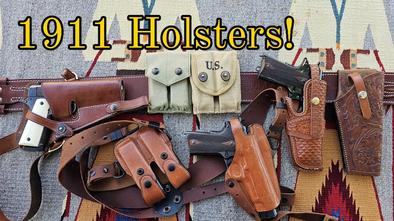 Обзор снаряжения: кобуры 1911 года