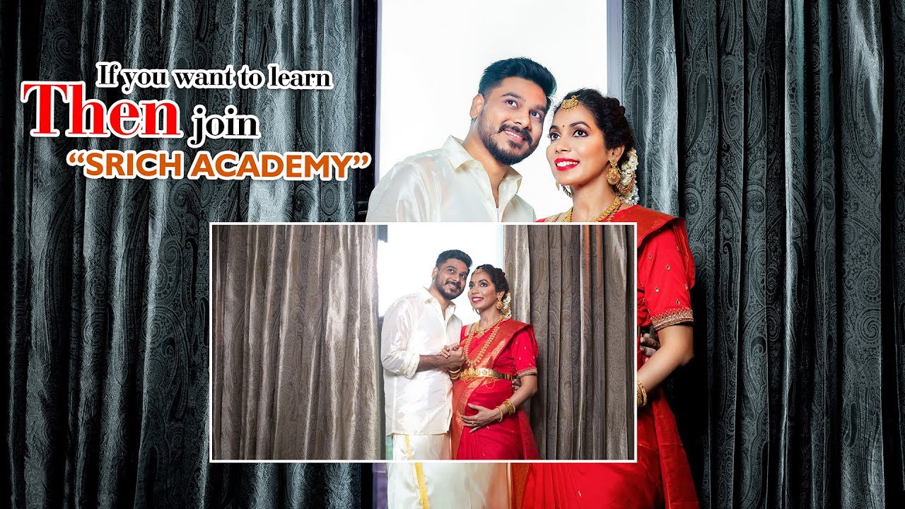 Before & After Phoot Editing || Maternity Photo shoot || Srich Academy || Ramprasad