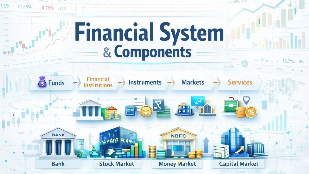 Financial System & Its Components | Explained for Commerce & Finance Students