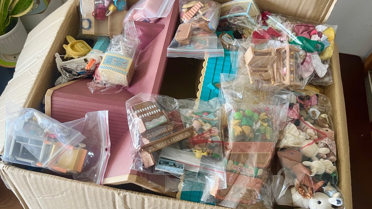 Unboxing Sylvanian Families haul 📦( ASMR )