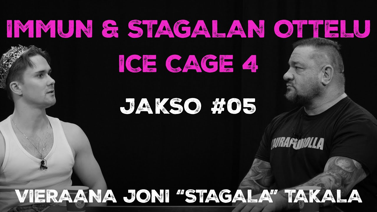 XL Sami Podcast - Jakso 05 | Immun ja Stagalan ICE CAGE4 ottelu | Vieraana Joni 