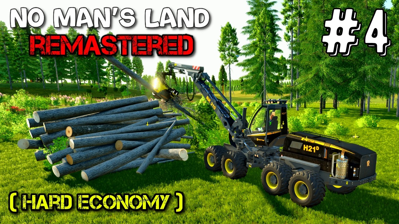 Карта «Ничейная земля» — Начальная ставка 0$ — Таймлапс, 4-й эпизод Farming Simulator 25, геймпле...