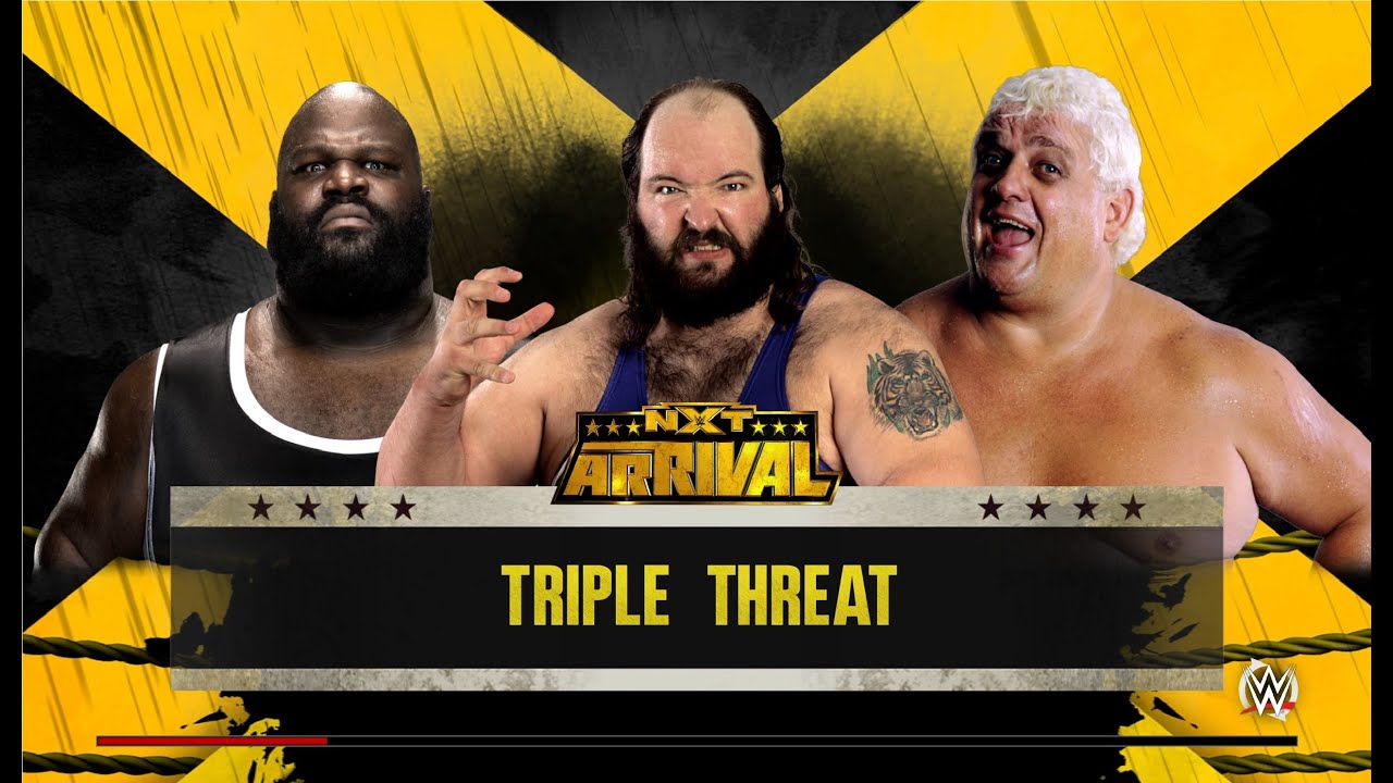 WWE 2k16 интерконтинентальный пояс 3 men Earthquake - Dusty Rhodes - Mark Henry бой пятый