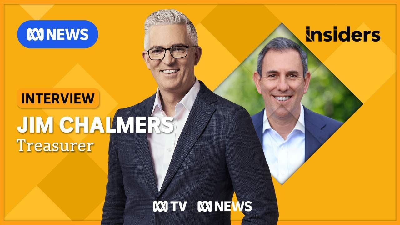 Treasurer Jim Chalmers on interest rates, the budget and the Coalition split | ABC News | Insiders