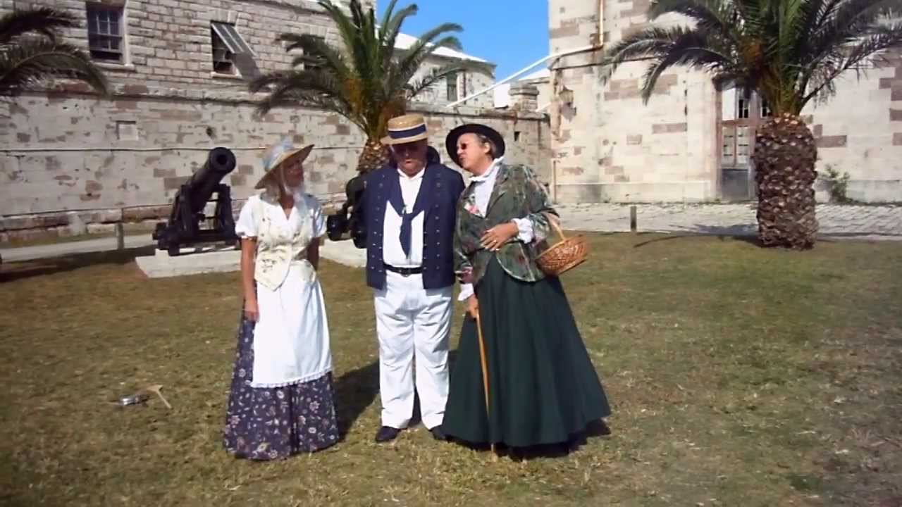 Reenactors at Royal Naval Dockyard, Bermuda