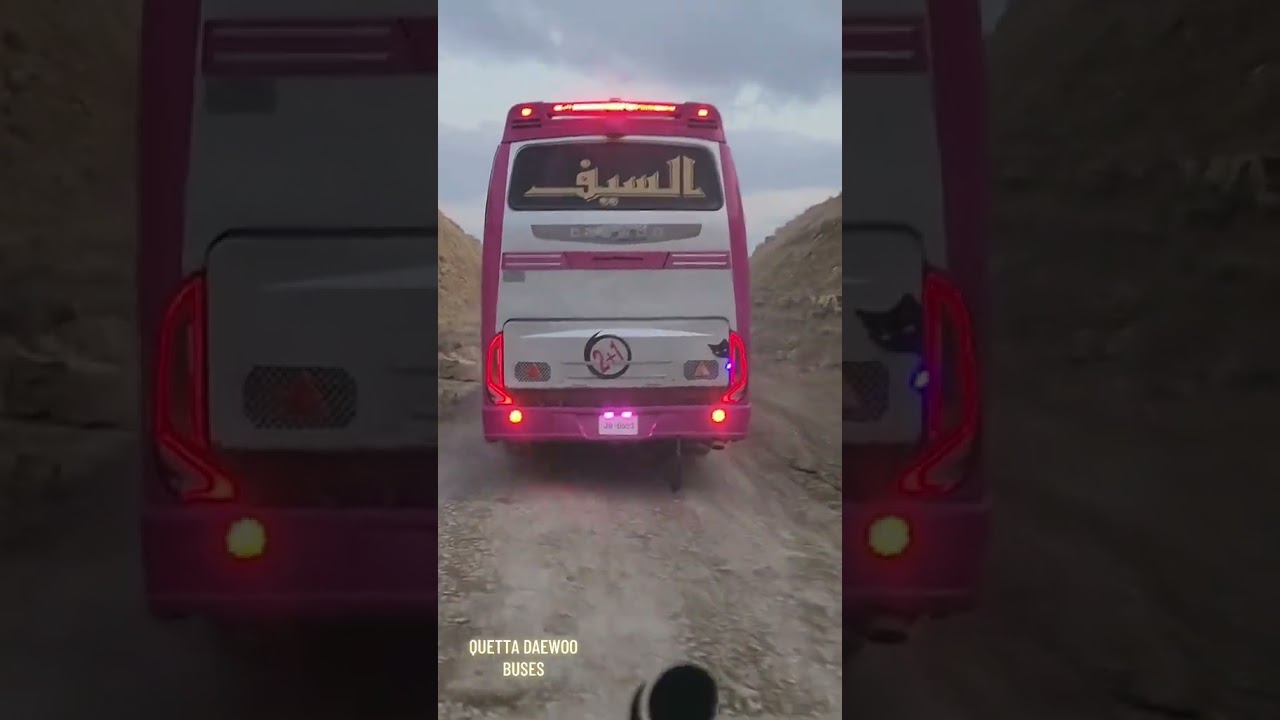 new alsaif express Quetta to Karachi viral short video bus