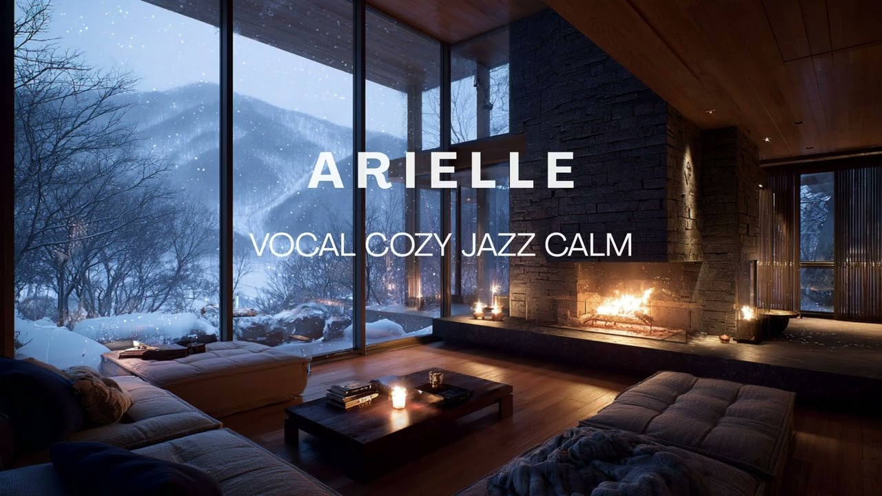 Late Night City Jazz 🌙 Cozy Window Views for Focus & Relax