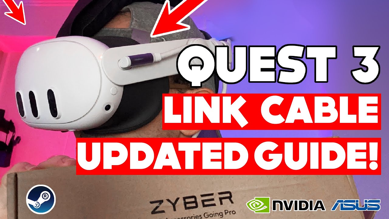 UPDATED META QUEST 3 GUIDE TO UR OCULUS LINK CABLE SUPERCHARGED PCVR EXPERIENCE!