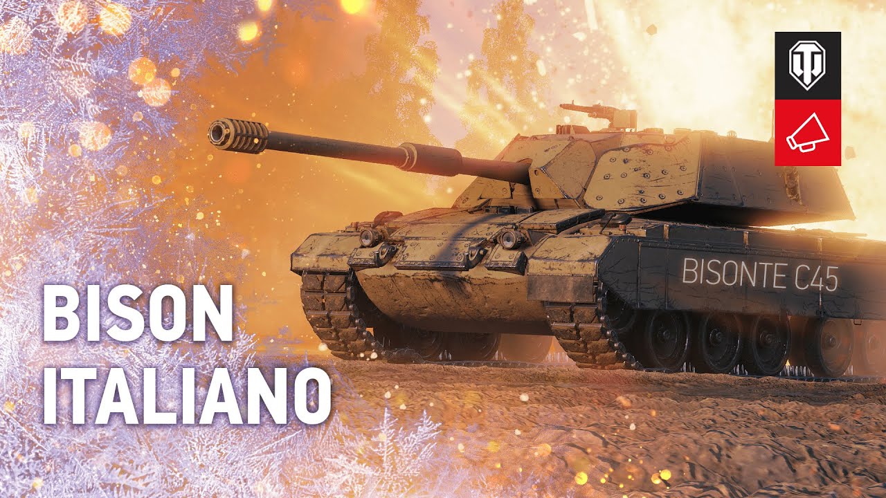 Bison Italiano: O Primeiro Pesado com a Recarga Automática Melhorada | World of Tanks Brasil
