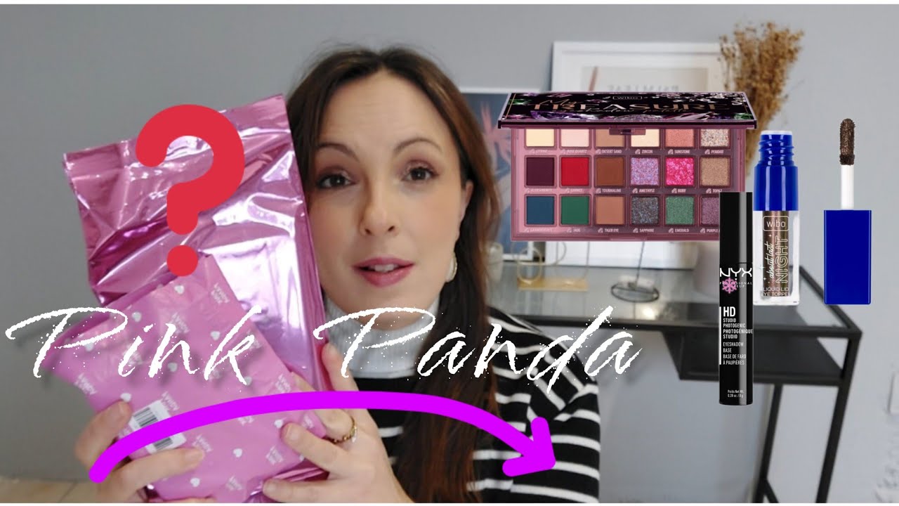 MISTERY BAG PINK PANDA ED. DICEMBRE /  #unboxing #surprise #bag #makeup #skincare