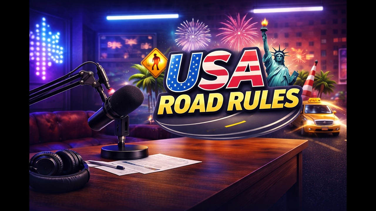 Complete USA Road Rules Guide 2026 | Easy Explanation for Beginners