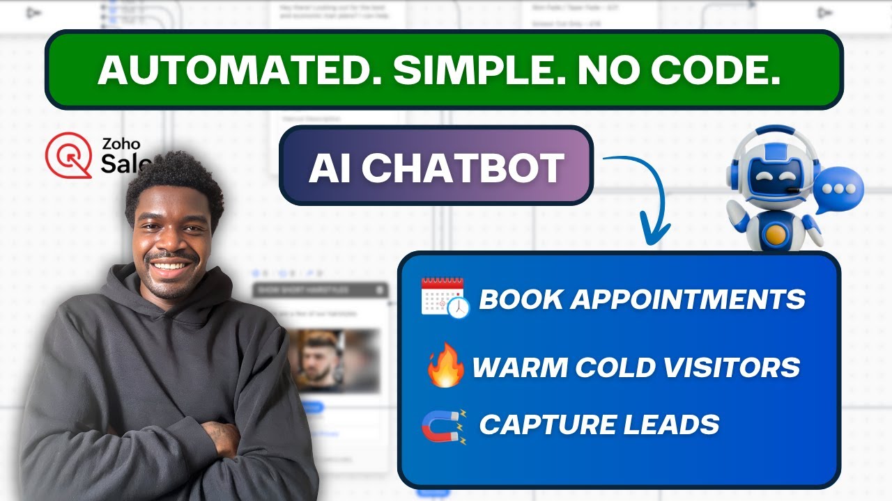 Build This AI Chatbot with Me (Zoho SalesIQ Full Tutorial)