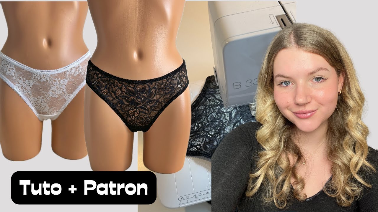 Coudre une culotte : tuto facile + Patron ✨🎀 (Mise à jour)