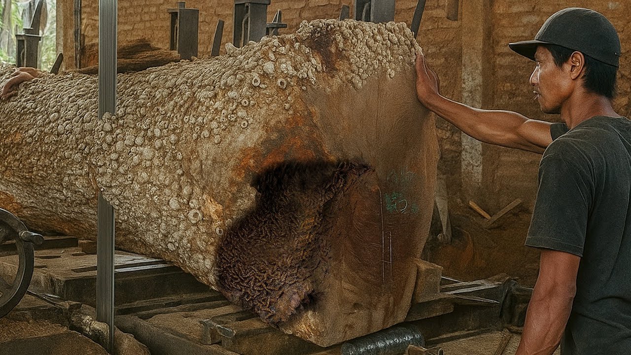 Dramatic Rescue ‼️ Mysterious Animal Nest Behind the Trembesi Sawmill