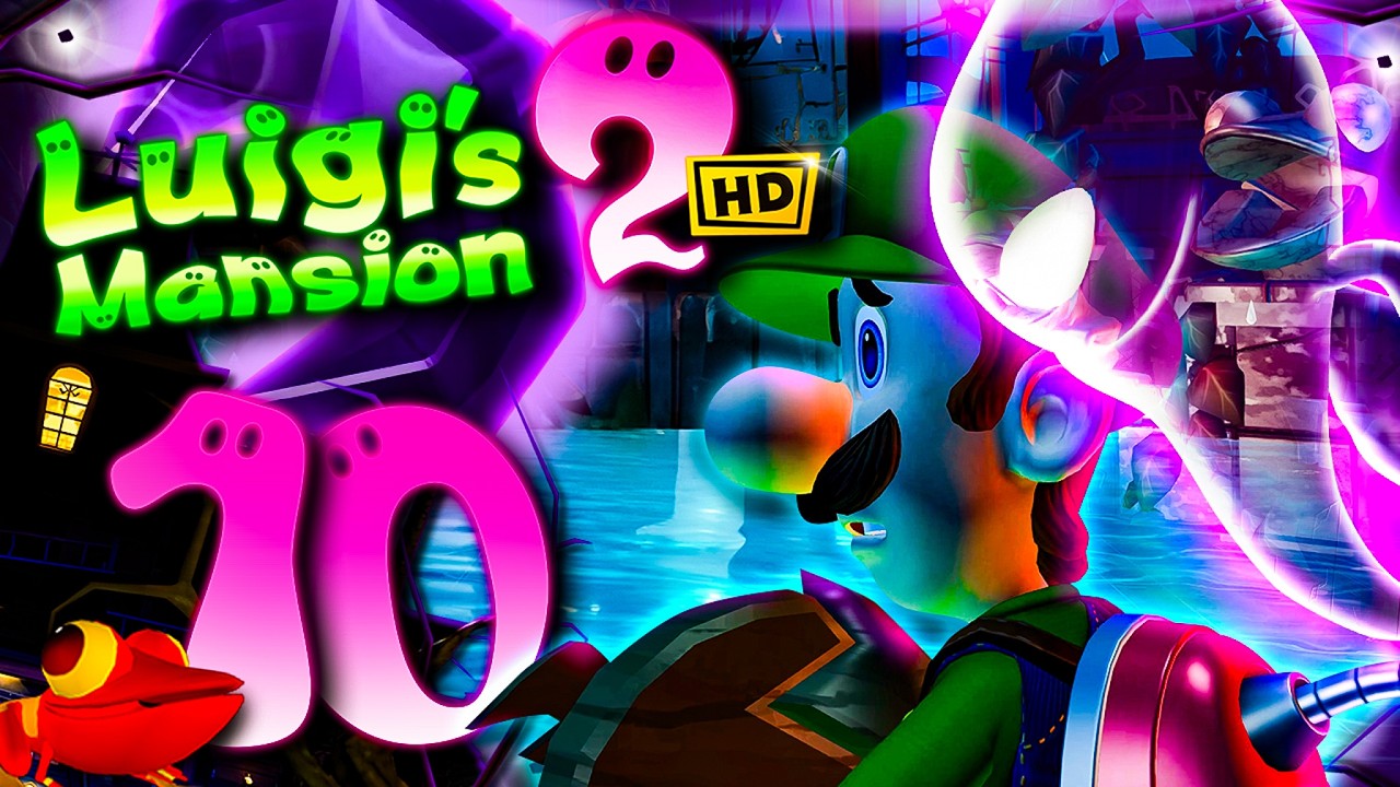 LUIGI'S MANSION 2 HD 👻 #10: B-4 Pool-Party