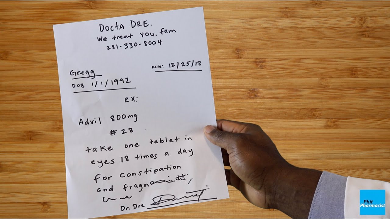PRESCRIPTION VERIFICATION AND ERRORS!