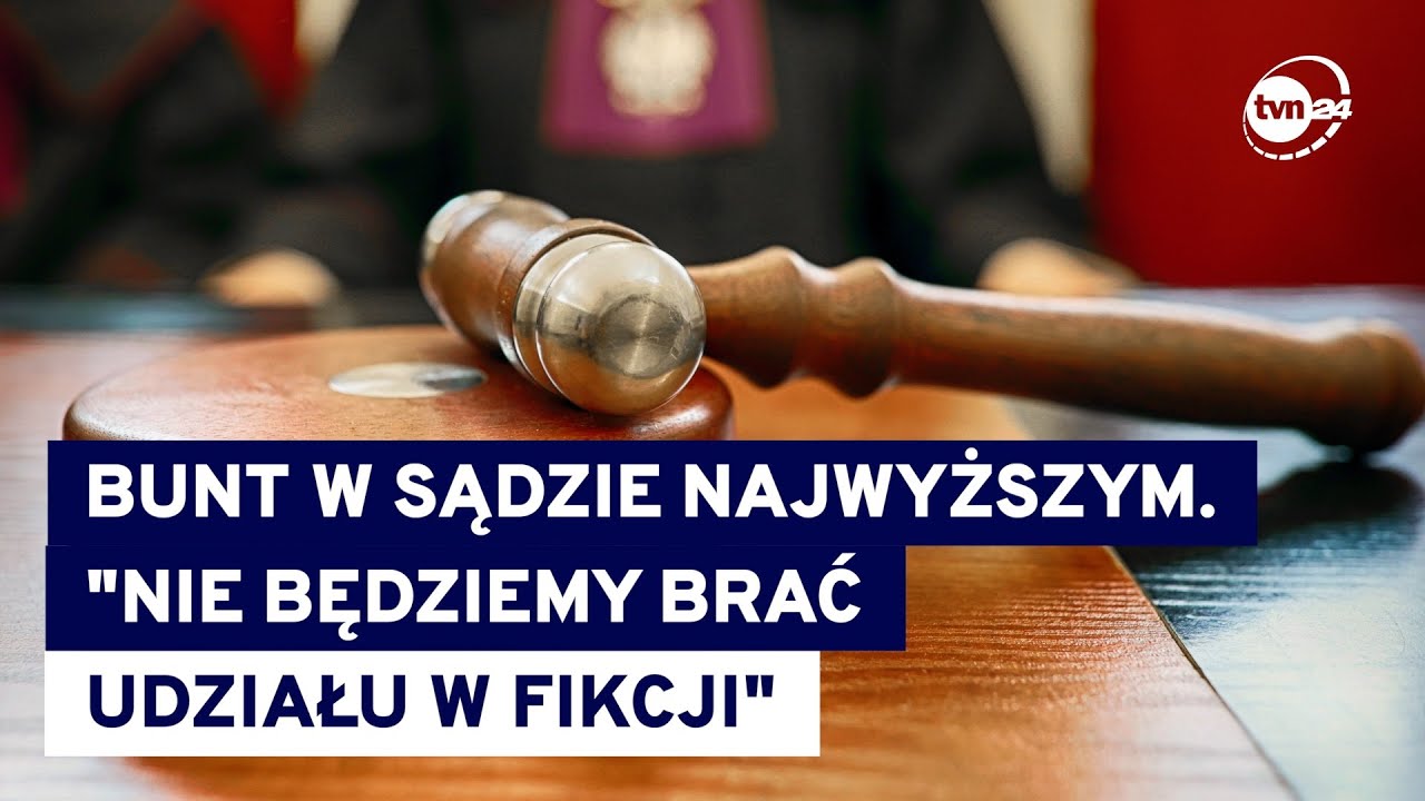 32 sędziów odmówiło udziału w zgromadzeniu Sądu Najwyższego @tvn24