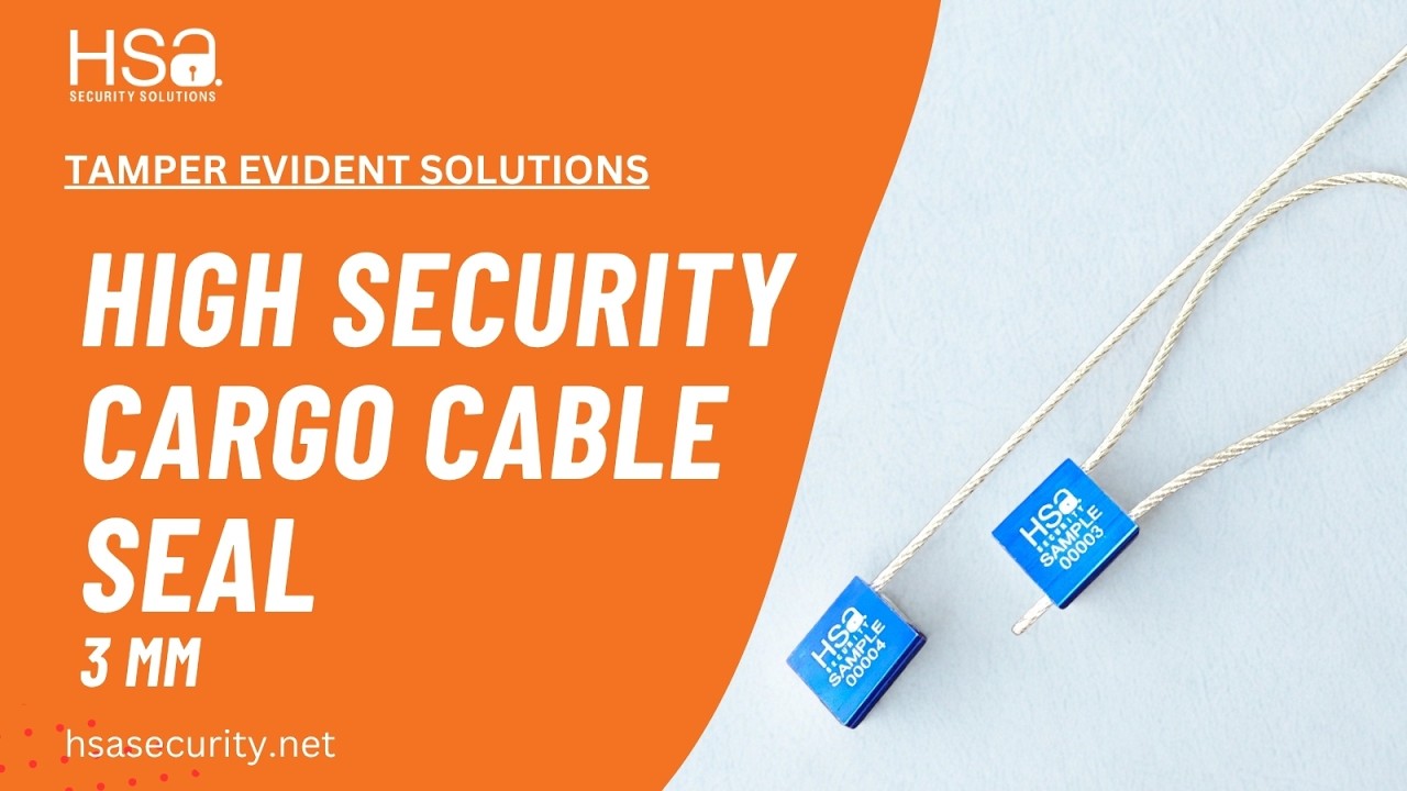 High Security Cargo Cable Seal | Precision-Engineered Protection for Logistics Operations