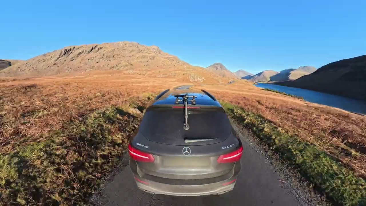 Wast Water Lake District | Sunny Winter Morning | GLC 63 AMG POV Drive