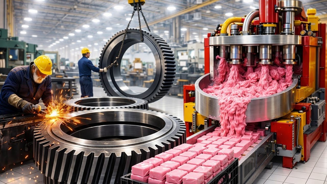 7 Mega Factory Manufacturing Processes That Look Unreal 