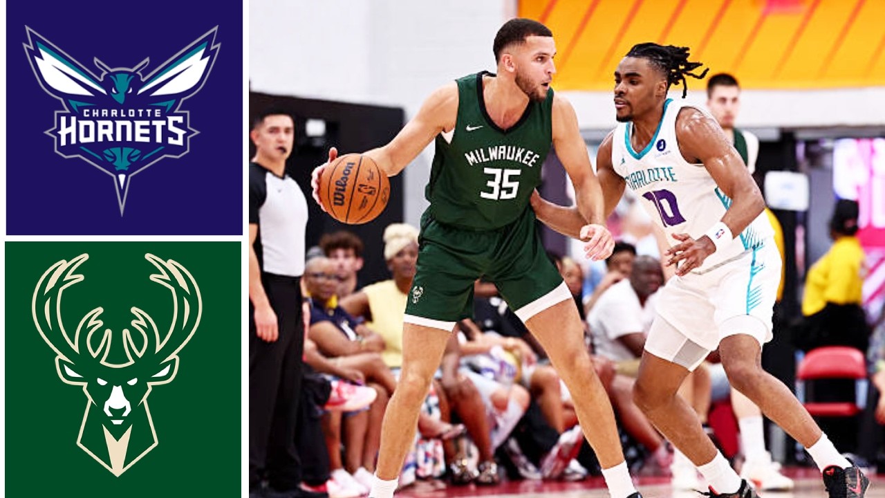 Milwaukee Bucks vs Charlotte Hornets Highlights Full Game | NBA Summer League 2026