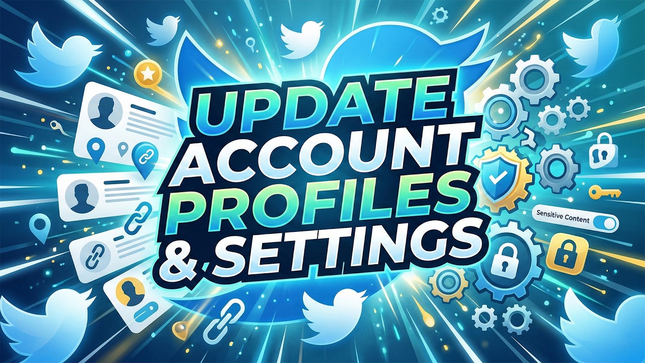 How to Mass Update Twitter Profiles & Account Settings Fast! 🚀 | TweetAttacksPro