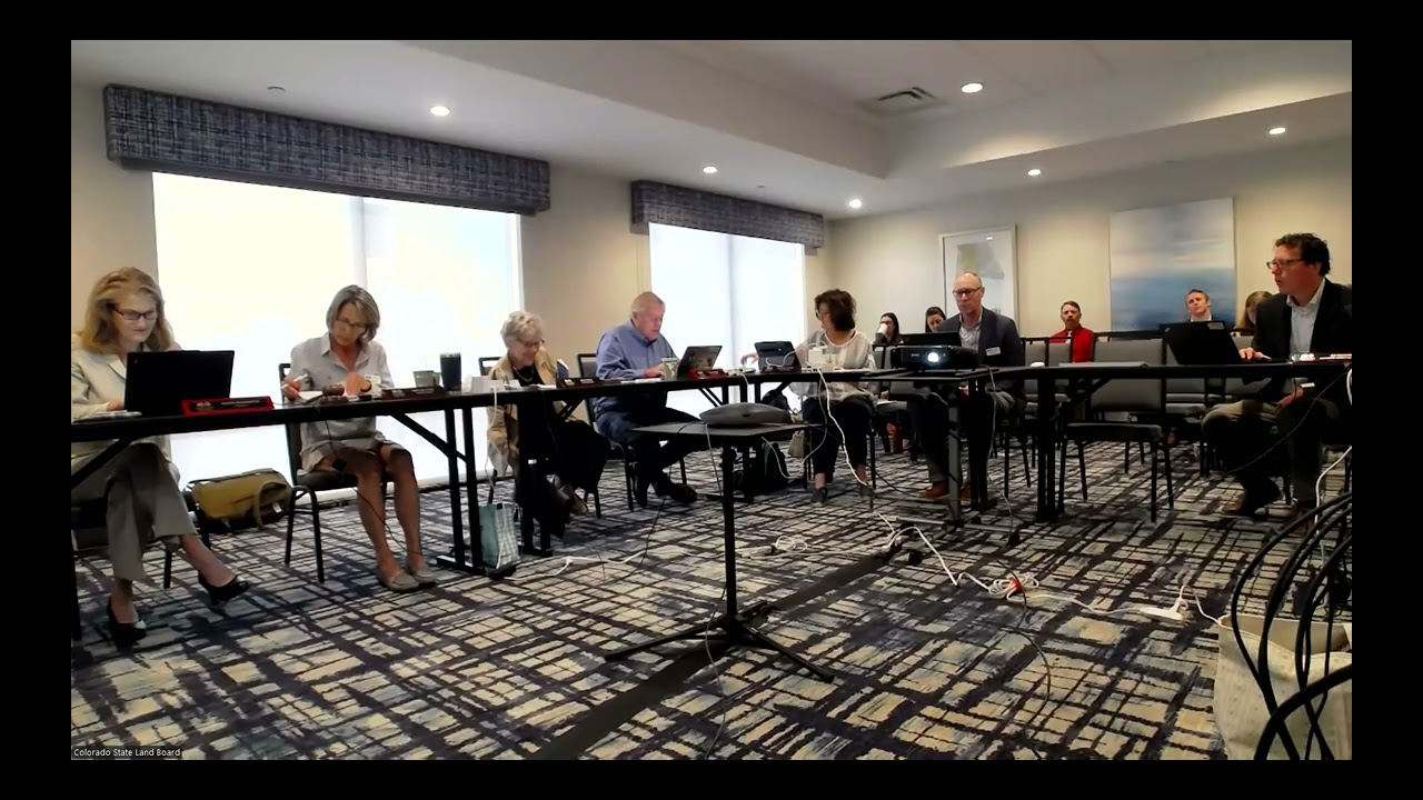 September 2025 State Land Board Public Meeting