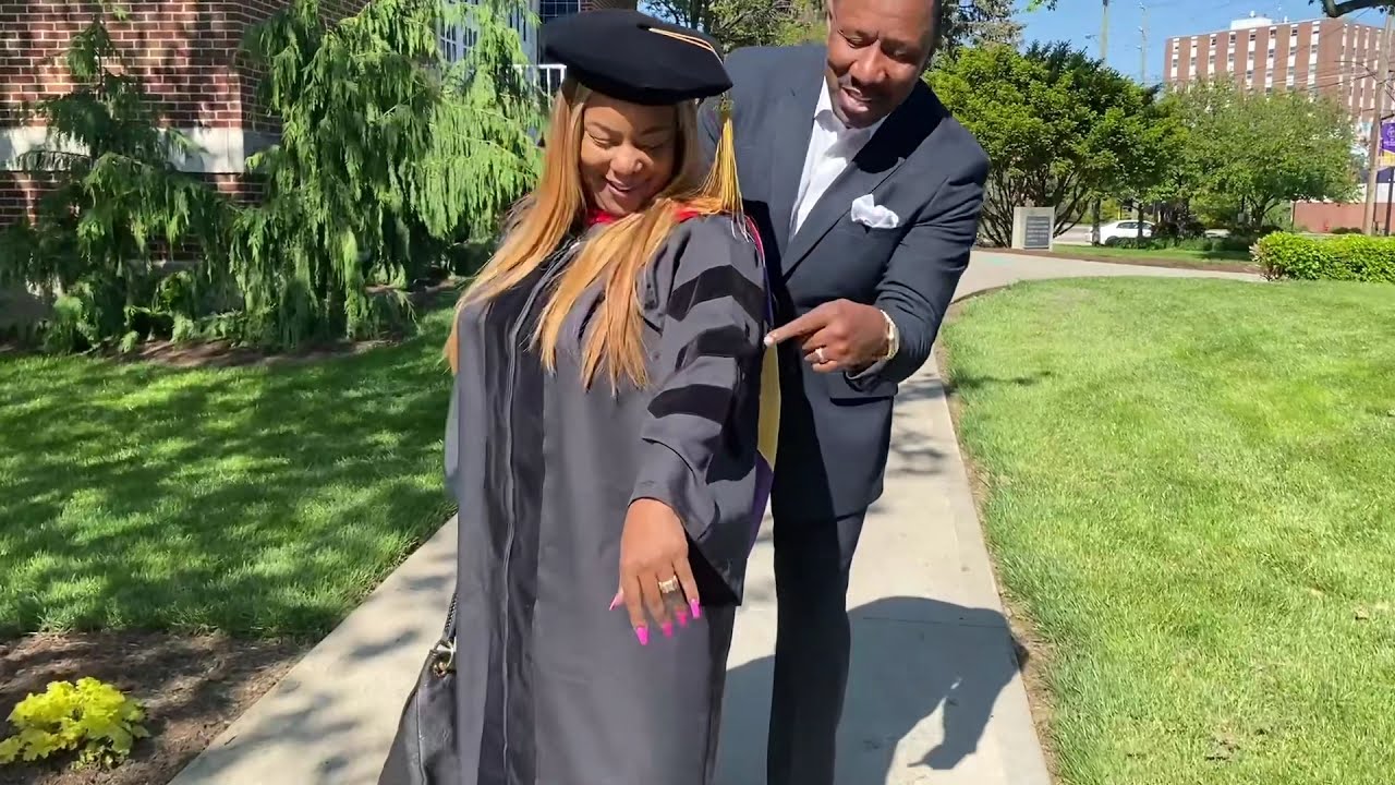 Dr.Victory Vernon officially got hooded at Ashland Theological Seminary!