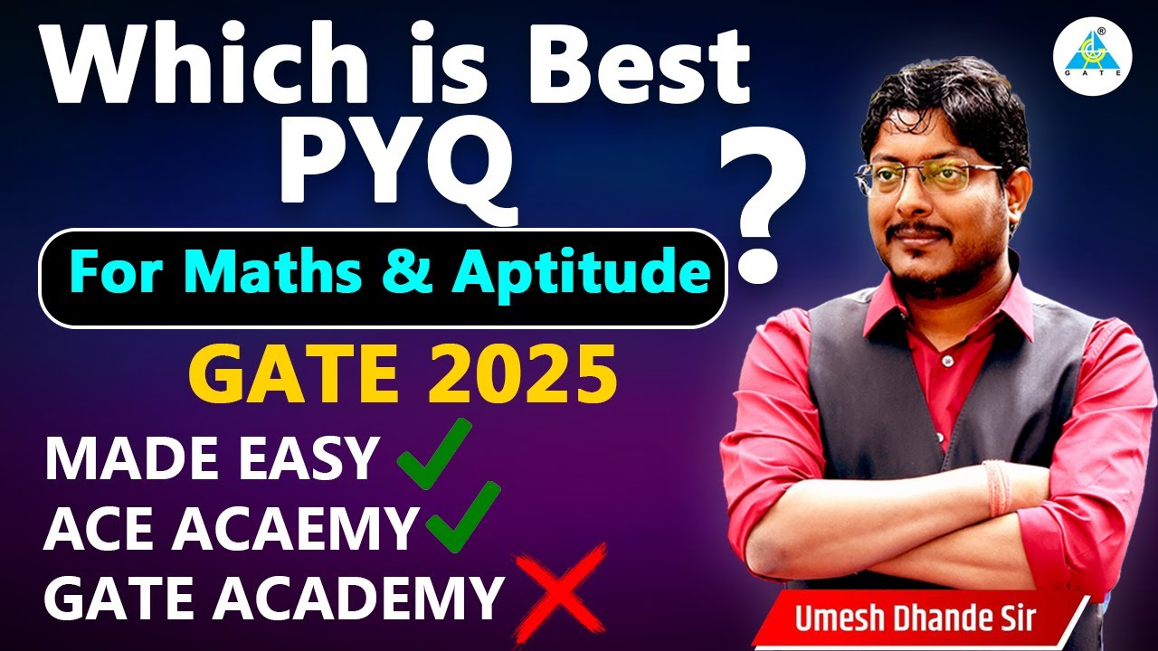 Which is Best PYQ ? Made Easy ? Ace Academy ? GATE ACADEMY ? #gate2025 #gateacademy