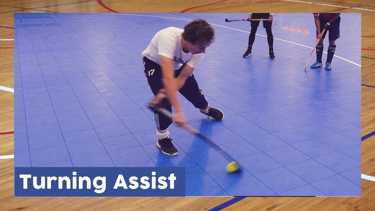 Turning Assist tutorial - Indoor Hockey Technique | HockeyheroesTV
