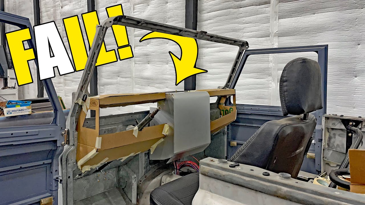 Starting Our Custom Aluminum Dash on the Land Rover Defender