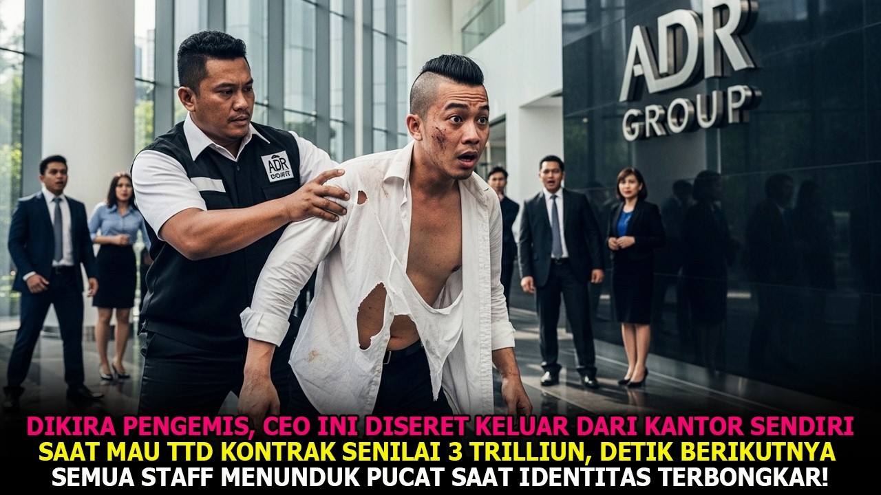DIKIRA PENGEMIS❗CEO INI DIUSIR DARI KANTOR SENDIRI, Detik Berikutnya Semua Menunduk Saat Tahu Dia...