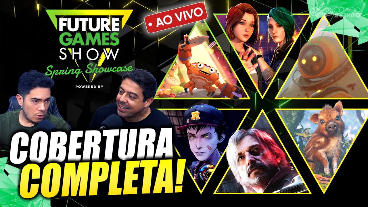 FUTURE GAME SHOW AO VIVO! Trailer, Anúncios e Opinião!