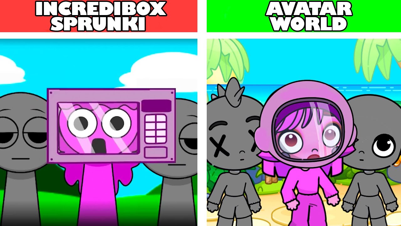 NEW MOD! 😨 Incredibox Sprunki VS Avatar World - Normal Versions VS Horror Versions