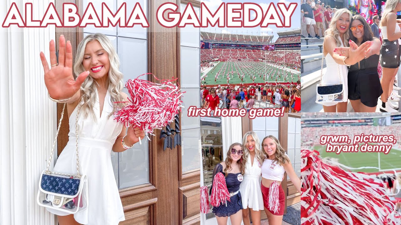 Видеоблог о футбольном матче Алабамы! | Алабама против Мерсера (первая домашняя игра!) | Универси...