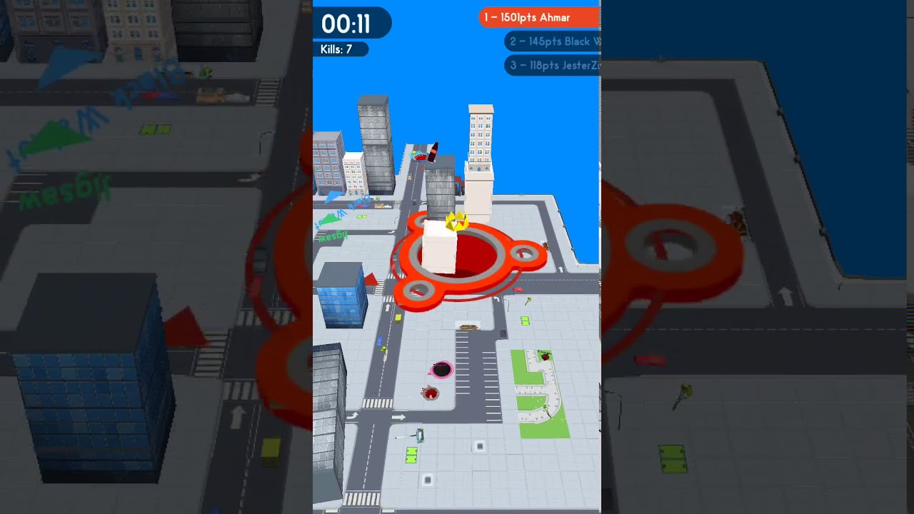 Hole.io Arcade game | Developer: Voodoo | always at first place its  very easy to done this 