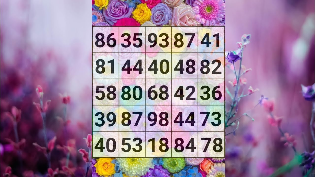 Number Search: Concentration Power Test #puzzle #quiz #braingame #memories #concentration #137 