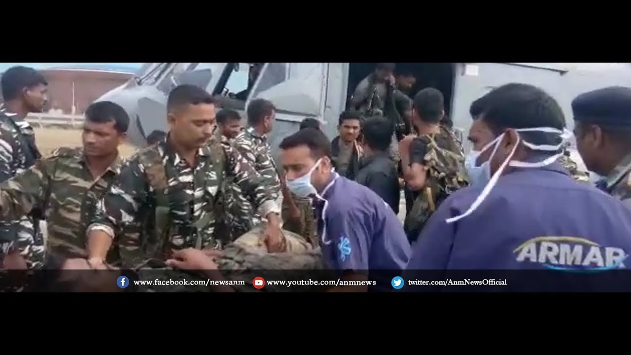 NAXAL BLAST IN JHARKHAND INJURED 11 SECURITY PERSONNEL &nbsp; | ANM NEWS | 280519