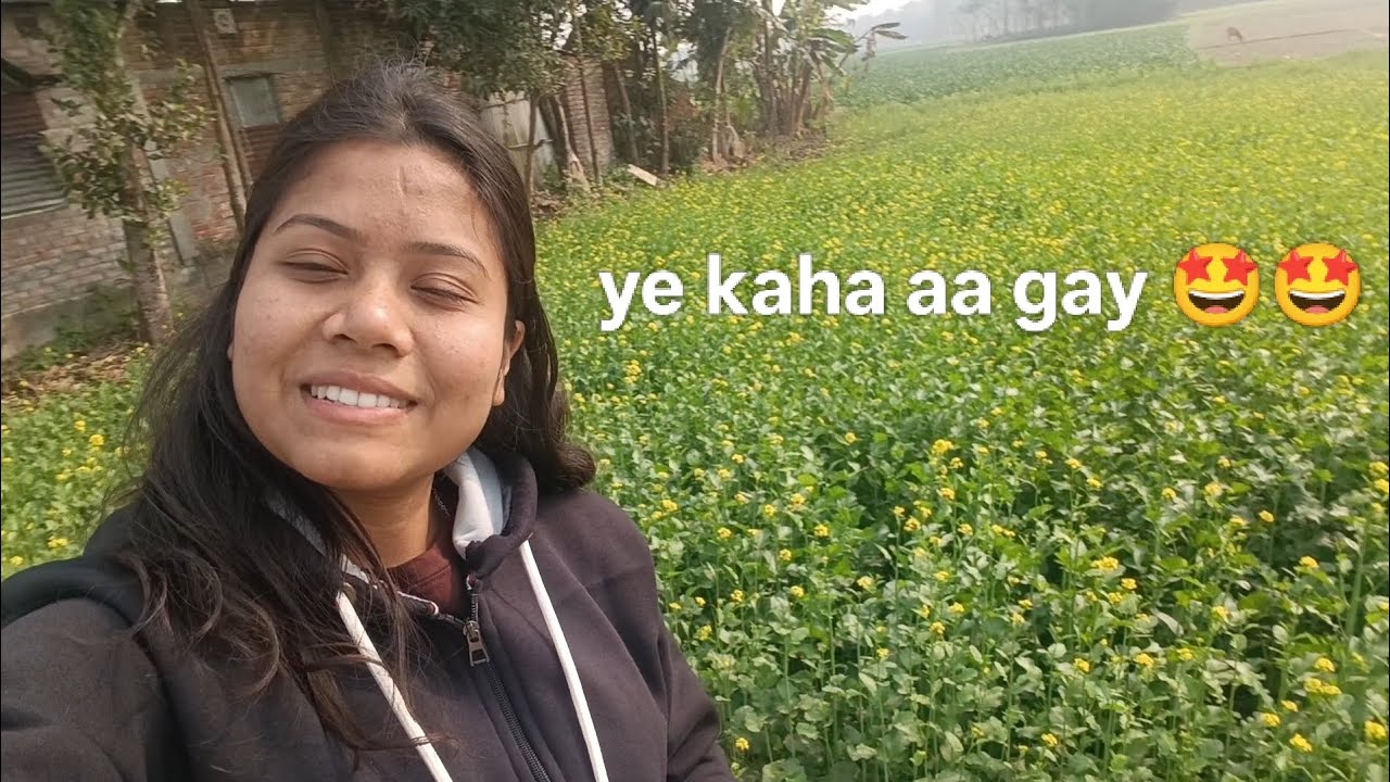 Day 4 at West bangal 🤗🤩#sarson  #kheti #flowers #fun #happy #smile #jaipur 